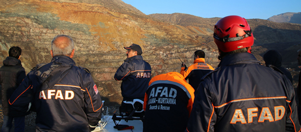 Siirt'teki Maden Faciası, AFAD Ekipleri Yoğun Çaba Harcıyor