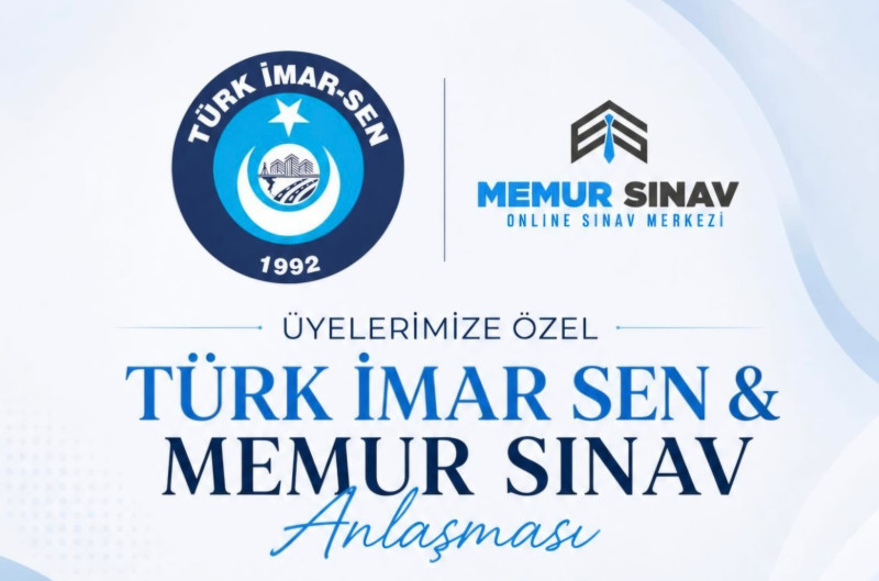 Memursinav.com ile Türk İmar-Sen anlaşmaya varmıştır.